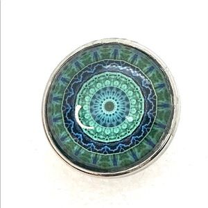 Mandala #7 Snap button 20mm Gingersnaps ASN20